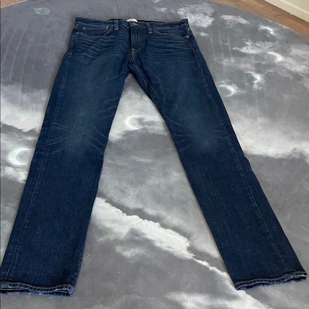 J. crew Skinny Dark Blue Stretch Jeans | 32x34